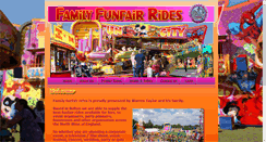 Desktop Screenshot of familyfunfairrides.com